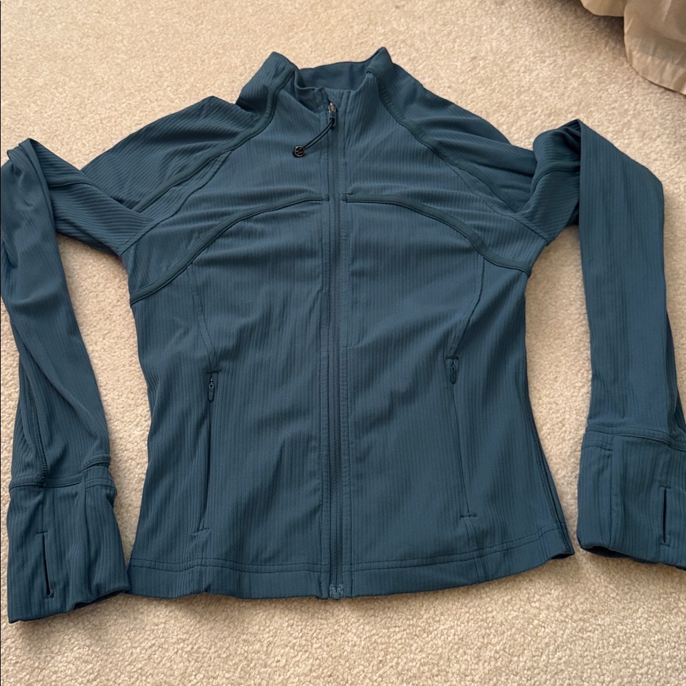 Lululemon Emerald Green Define Full-Zip Athletic … - image 1